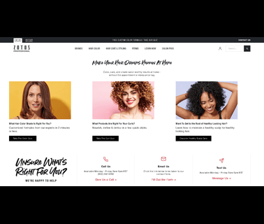 Home - Zotos International hair color shampoo