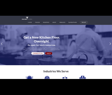 Feature Flooring Overnight Flooring Replacement kitchens tiles