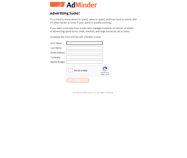 Adminder V3.3 Website Advertising boston website