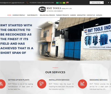 Rmt Tools India plant gear box