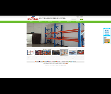 Shanshan Logistics boltless shelving