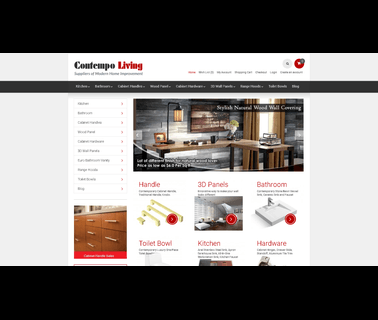 Contempo Living Inc tile cabinet