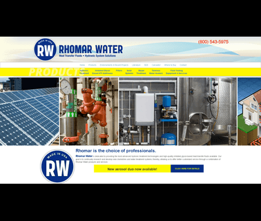 Rhomar Water geothermal cooling