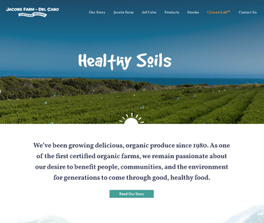 Jacobs Farm / Del Cabo organic vegetables fruits