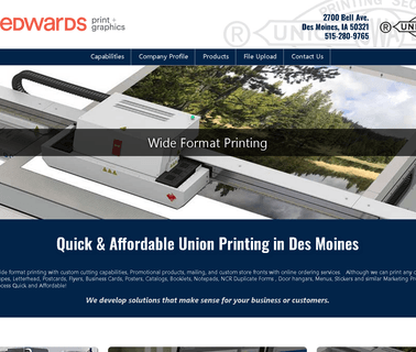 Printing Des Moines Ia Christian Printers services typesetting