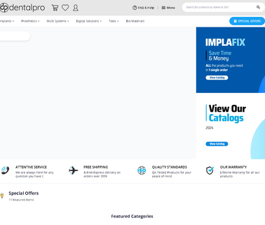 Implanet Dental Implant Systems abutments dental