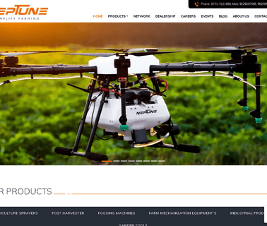 Neptune Sprayers horticulture machinery