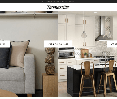 Thomasville Furniture Classic Wood & Upholstered Furniture amish hutches