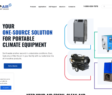 Home - Temp-Air equipment leasing solutions