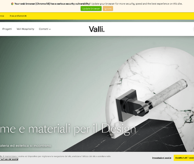 Valli & Valli Usa letter chain