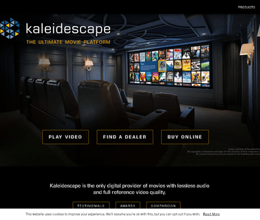 Kaleidescape largest major