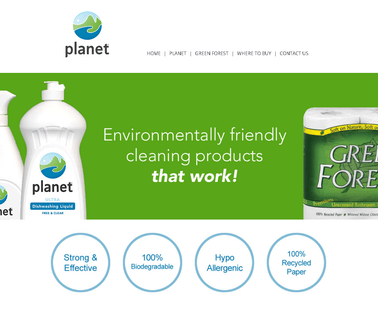 Planet Environmentally Friendly environmentally green products