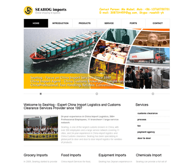 Seahog Global Shipping & Logistics agent shipping