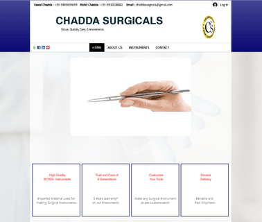 Chadda Surgicals surgical handle