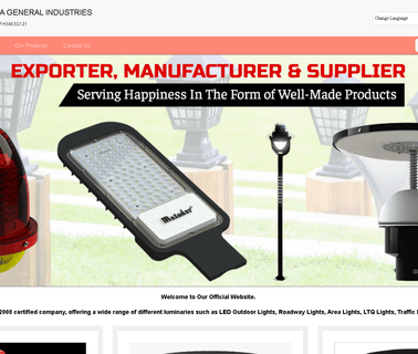 Haryana General Industries solar cfl lights