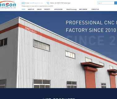 Jinan Transon Cnc Equipment advertising engraving cutting machine