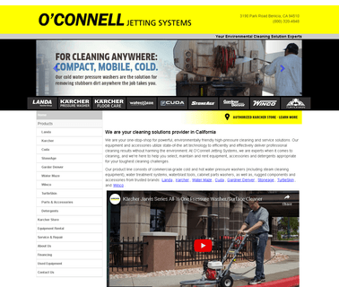 O’Connell Jetting Systems jetting