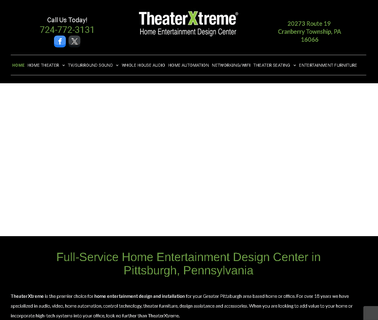 Home Entertainment Design Center Cranberry Twp Pa center theater