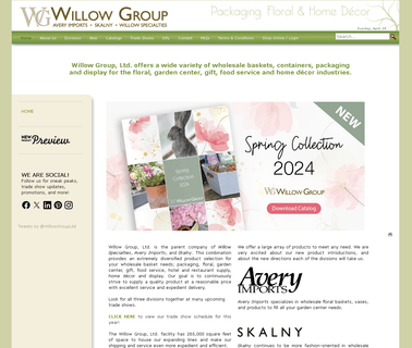 Willow Specialties/Skalny: Profile wicker christmas