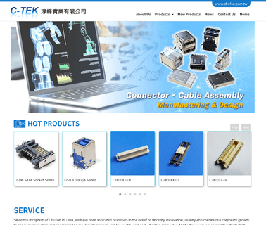 Chufon Technology header female