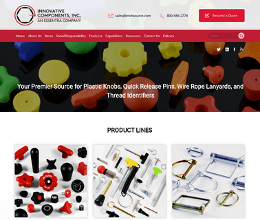 Innovative Components fastening assembly
