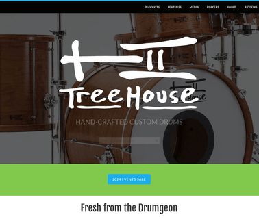 Treehouse Custom Drums drums hand