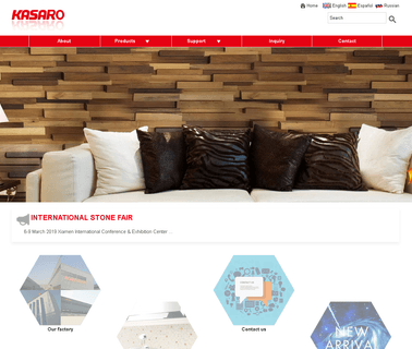 Hangzhou Kasaro Decorative Material golden stone