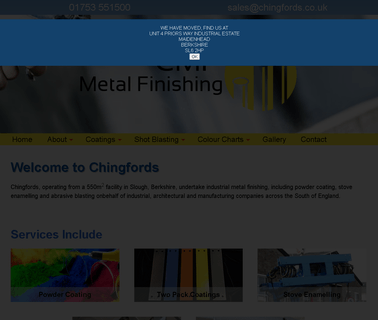 Cmf Slough Powder Coating catalyst plastic