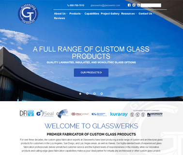 Glasswerks La flat tempered glass