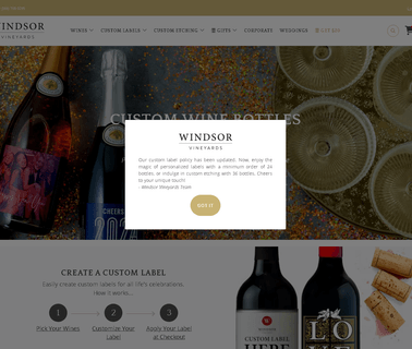 Windsor Vineyards custom photos
