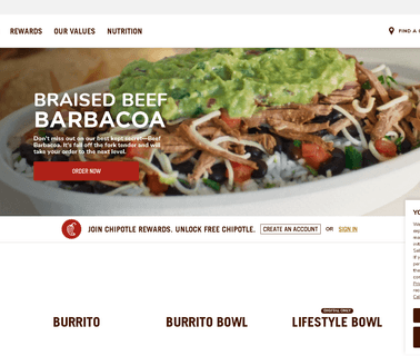Home - Chipotle fast food service
