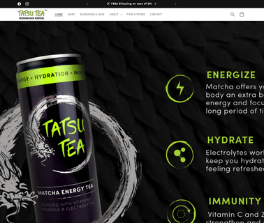 Home - Tatsu Tea caffeine