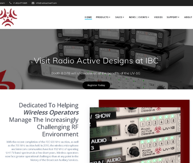 Radio Active Designs walkie talkie vhf