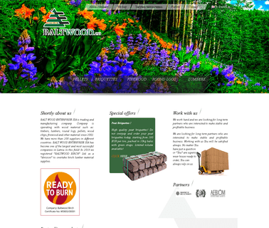 Balt Wood Enterprise birch timber