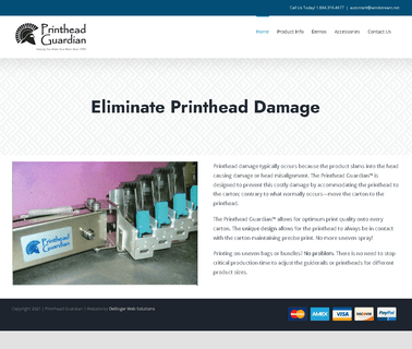 Printhead Guardian by Automark Systems dx4 printhead