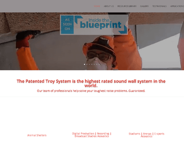 Troy Acoustics Corp. sound barriers