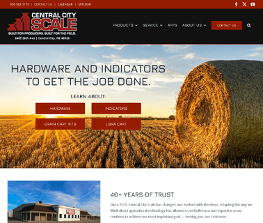 Central City Scale conveyors grain
