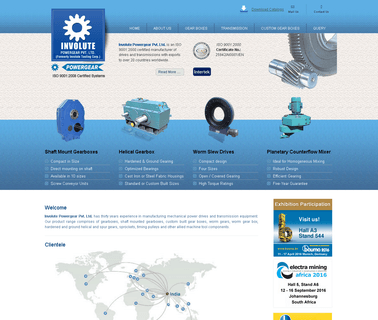 Involute Corporation helical gear parts