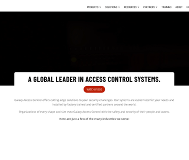 Galaxy Control Systems electrified locks