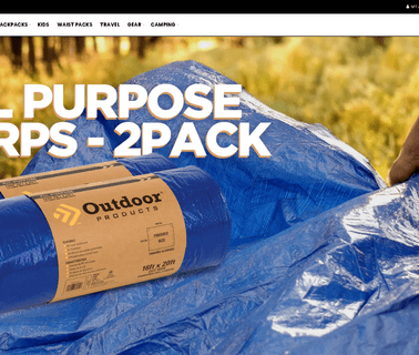 Outdoor Products | #Packforlife full pack