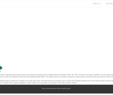 Premthai International Limited limited website