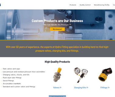 Hydro Fitting - Hydraulic Accumulators Valves Fittings oil pressure line