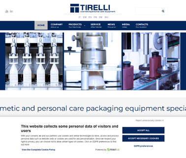 Home - Tirelli filling liquid