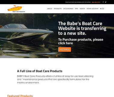 Babes Boat Care Products cleaner products
