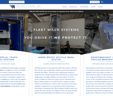 Home - Whiting Systems tin washing