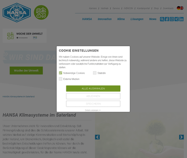 Hansa - Klimasysteme Gmbh hansa