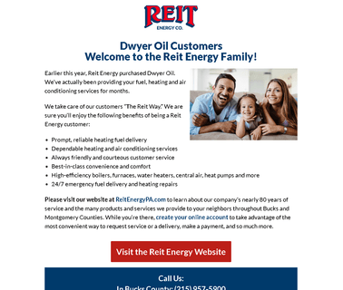 Oil Delivery Hvac Plumbing in Montgomery County Pa Dwyer gas indoor