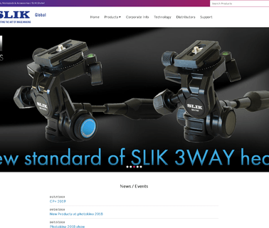 Slik Corporation control pan tilt