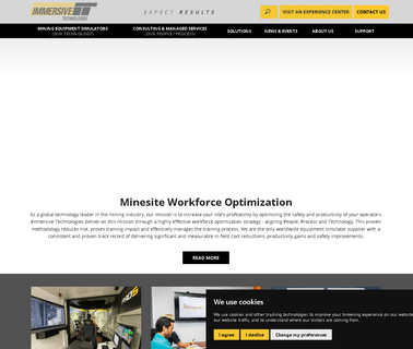 Immersive Technologies education and training