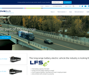 Nova Bus financial information